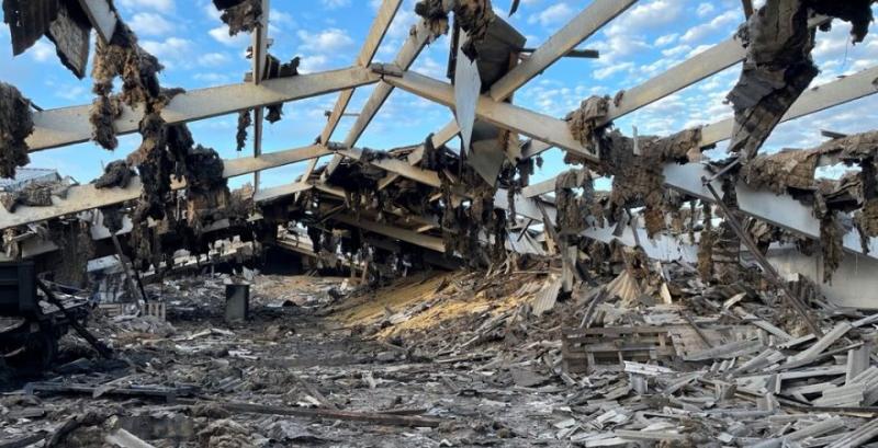 На Сумщині російські безпілотники атакували 3 фермерські господарства На Сумщині російські безпілотники атакували 3 фермерські господарства