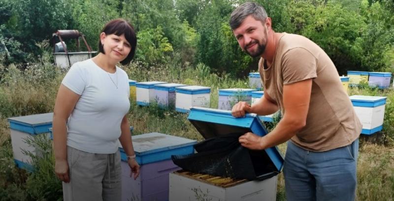 Ветеран з Кіровоградщини завдяки гранту масштабував медовий бізнес