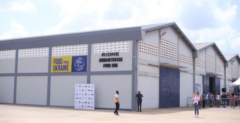 Україна відкрила перший агрохаб на Африканському континенті Україна відкрила перший агрохаб на Африканському континенті