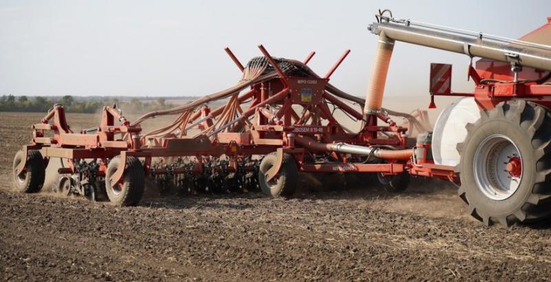 Аграрії засіяли 1,4 млн га озимої пшениці та понад 1 млн га ріпаку