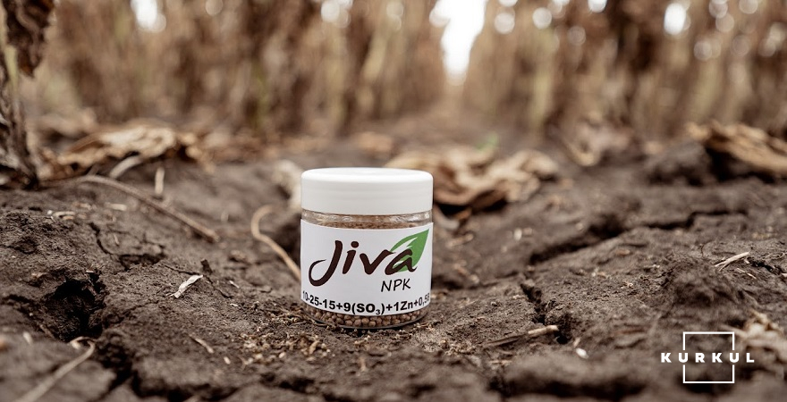 Фосфор у добривах JIVA не блокується в ґрунті — він на 100% використовується та забезпечує пролонговану дію