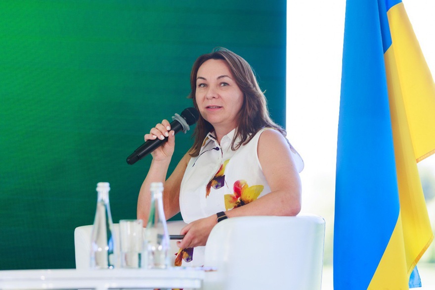 Тетяна Тевкун, керівниця тематичної групи проєктів із захисту довкілля ПРООН в Україні.