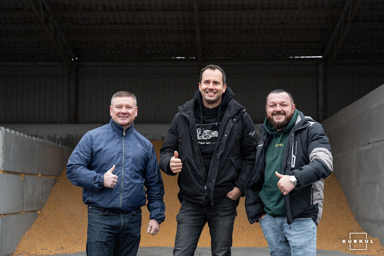 Ігор Коцел, Давід Ожюм&rsquo;є, Юрій Левко (з ліва на право)