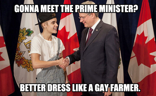 Зустріч з прем'єр-міністром? Одягнусь як фермер-гей