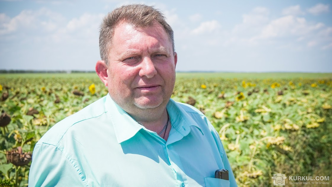 Олег Воронін, головний агроном господарства «Росія»